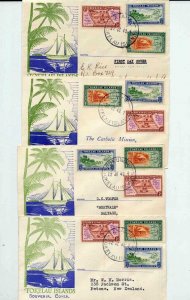 Tokelau 1949 Covers x 16 (RAZ35