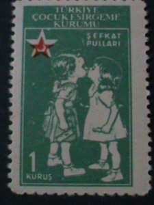 ​TURKEY- SC#RA172 KISSING CHILDREN MNH VF 69 YEARS OLD WE SHIP TO WORLDWIDE