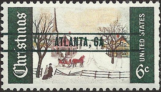 # 1384a MINT NEVER HINGED PRE-CANS. CHRISTMAS WINTER SUND...