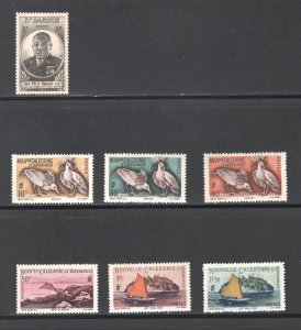 New Caledonia #274, 276-9, 282, 284   VF, Unused, OG, CV $4.05 ....  4270060