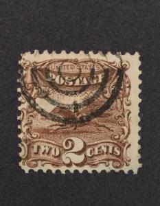 US #113 USED $100 LOT #5696