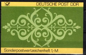 German DDR Scott # 2379 (10), mint nh, cpl booklet, Mi # SMHD 9 IX