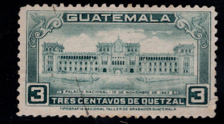 Guatemala  Scott 304 used stamp