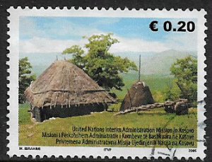 Kosovo #35 Used Stamp - Village