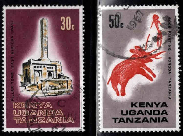 Kenya Uganda and Tanganyika KUT Scott 176-177  Used  stamps