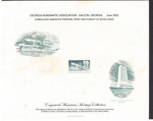 BEP B266 Souvenir Card Wright Brothers Flyer