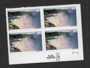 Scott  C133  MNH  unused  Plate Block of 4  Niagara Falls