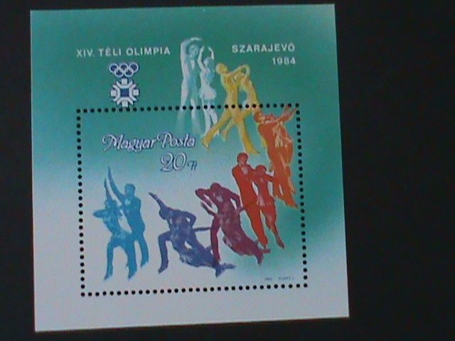 ​HUNGARY-1983-SC# 2824-14TH WINTER OLYMPIC GAMES-SARAJEVO'83 MNH S/S-VF