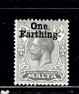 Malta 97 MH 1922 surcharge