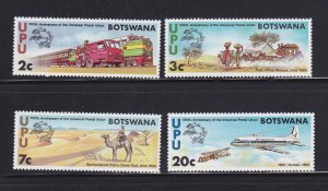 Botswana 110-113 Set MNH UPU