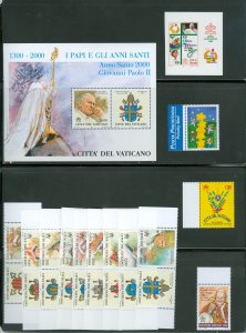 Vatican City 2000 Compete MNH Year Set