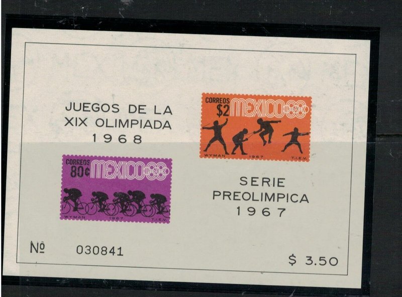 Mexico SC 985a Olympics MNH (3euy) 