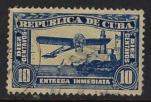 Cuba E5 VFU AIRPLANE M853