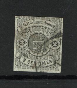 Luxembourg SC# 5, Used, minor toning - S779
