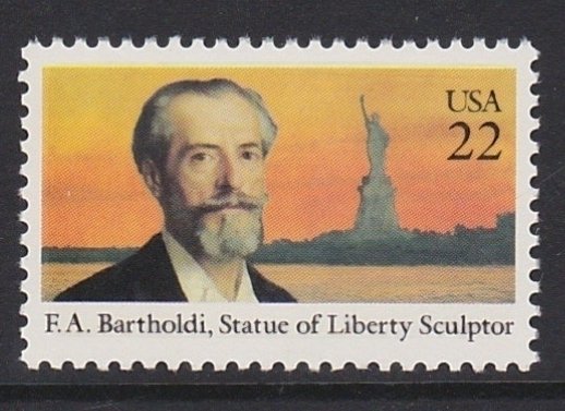 2147 Frderic Auguste Bartholdi MNH