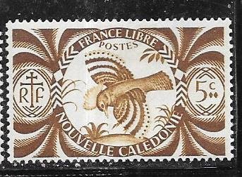 New Caledonia #252 5c (MH) CV.$0.40