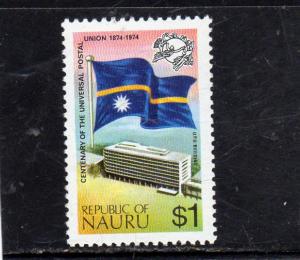 Nauru 1974 Anniv of U P U  MNH