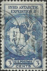 # 733 Used Dark Blue Byrd Antarctic