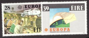 #717-18 - Ireland - 1988 - Europa  Communication  Airplane - superfleas - cv$10 
