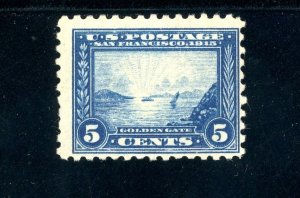 USAstamps Unused FVF US 1914 Perf 10 Panama-Pacific Scott 403 OG MNH SCV $400