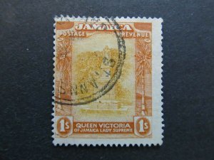 A4P21F13 Jamaica 1919-21 1s used