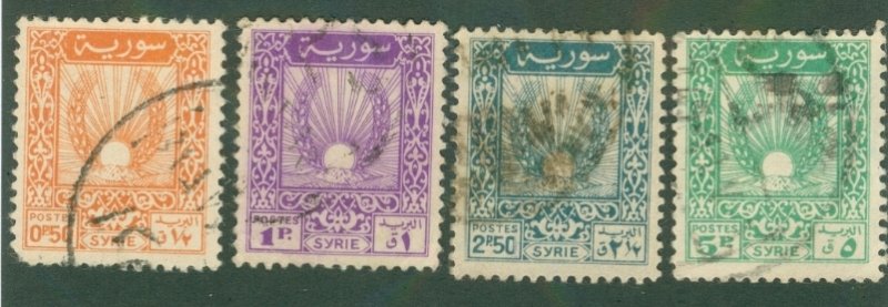 Syria 315-18 USED BIN $1.25