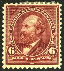 U.S. #256 MINT OG HR