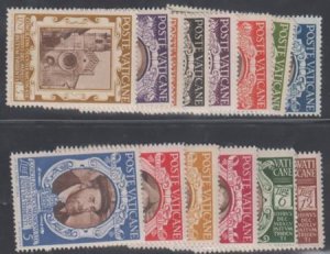 Vatican 110 - 121, E9 - 10 NH Set