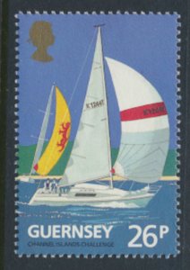 Guernsey  SG 526  SC# 461 MNH  Yacht Club  1991  see scan     