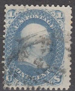 US #63  F-VF  Used  CV $50.00  (A374)