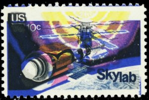 1529, Color Shifted Down Freak Error Mint NH 10¢ Skylab * Stuart Katz