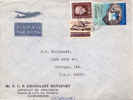 Netherlands, Airmail