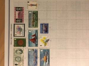 Collection of Great Britain stamps