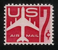 #C60 Red Jet  - MNH