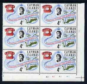 Cayman Islands 1966 International Telephone Links 4d unmo...