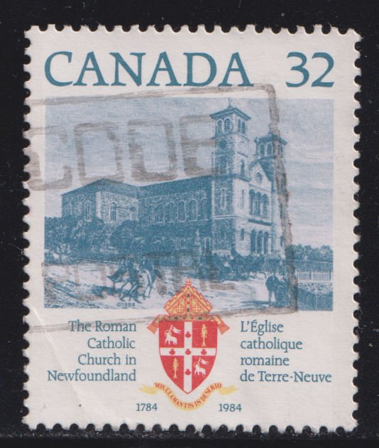 Canada 1029 Basilica of St. Johns Newfoundland 1984