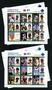 St Vincent Baseball Souvenir Stamp Sheets