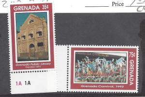 Grenada, 2202-03, Public Library Cent. Singles,**MNH**