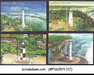 SRI LANKA - 2018 LIGHTHOUSE IN SRI LANKA  SET OF 4 MIN/SHT MNH