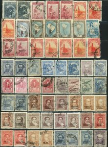 400+ Argentina Postage Latin America Stamp Collection Used 