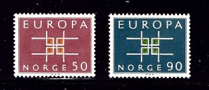 Norway 431-42 MH 1963 Europa