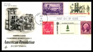 #1476 Phampleteer  American Revolution COMBO – Artcraft Cachet