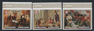 BURUNDI SC# C244-6 IMPF VF/MNH 1976