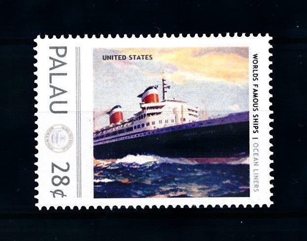 [90524] Palau  Ships Ocean Liners United States US Line  MNH