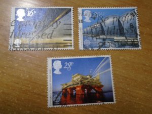 Great Britain  #  1019-21  used