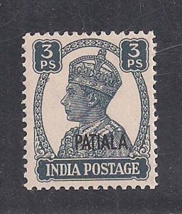 INDIA - PATIALA   SC# 103   FVF/MNH