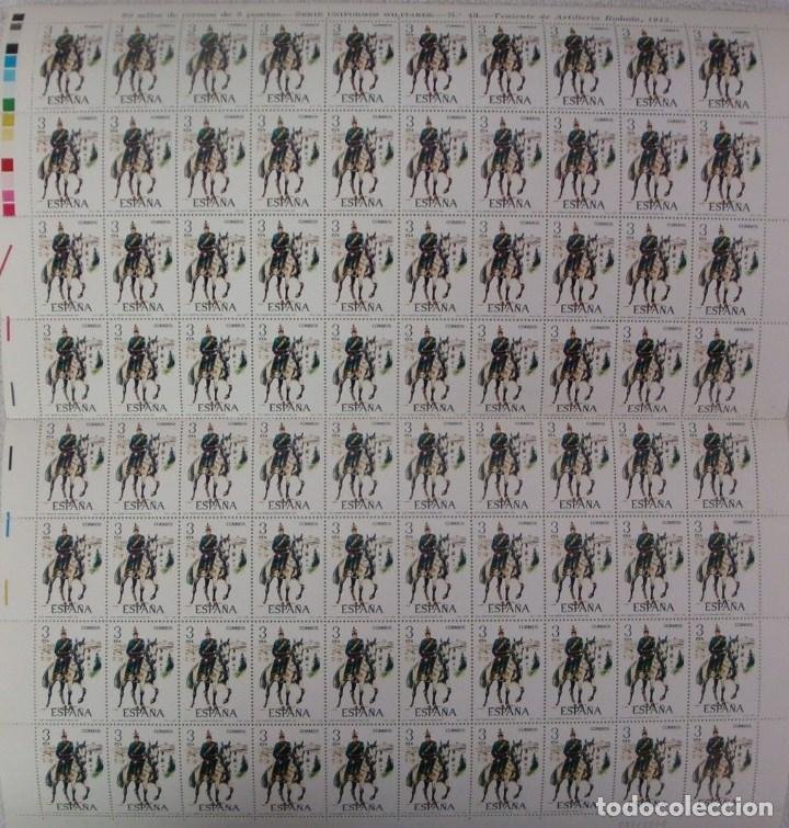 SPAIN 1978 Military Suits Full Set of 5 Sheets Edifil 2451/2455 MNH Luxe