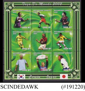 MOZAMBIQUE - 2001 WORLD CUP OF FOOTBALL / SOCCER KOREA-JAPAN - MIN/SHT MNH