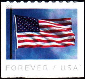 Scott 5342 American Flag Coil MNH