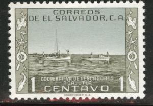 El Salvador Scott 653 MH* 1954 stamp